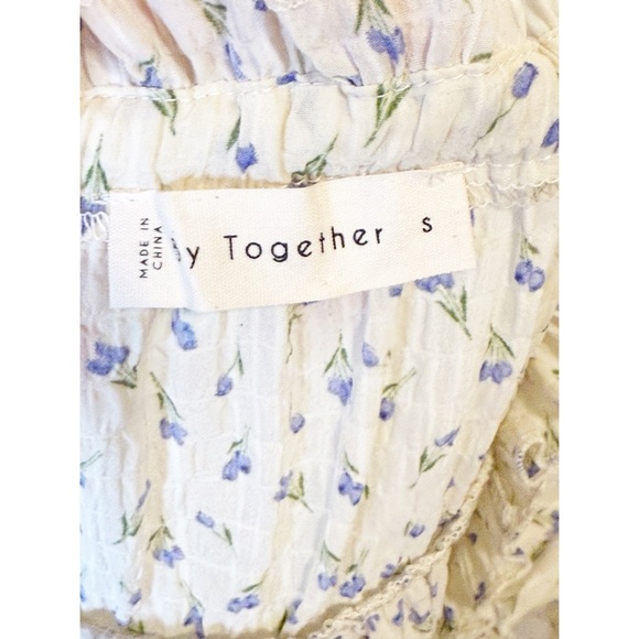 By Together Floral Print Tank Size S - Picture 7 of 8